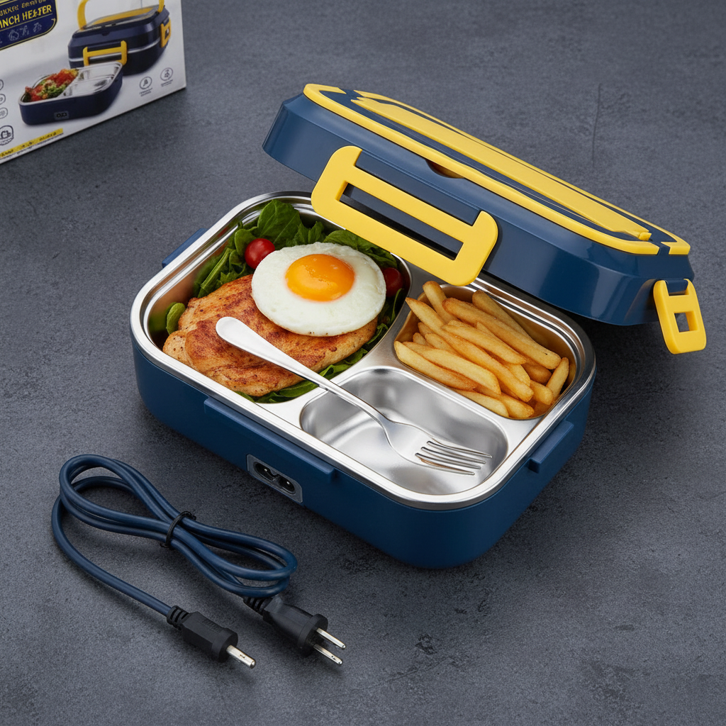 Lonchera Azul - Flat Lay