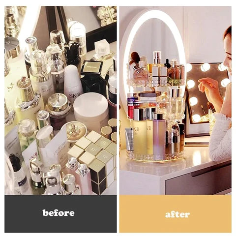 ORGANIZADOR DE MAQUILLAJE 360 ORDEN